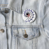 Tribal Nautilus Ronde Button 5,7 Cm (In situ)