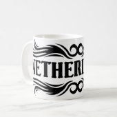 Tribal Nederland Koffiemok (Voorkant links)