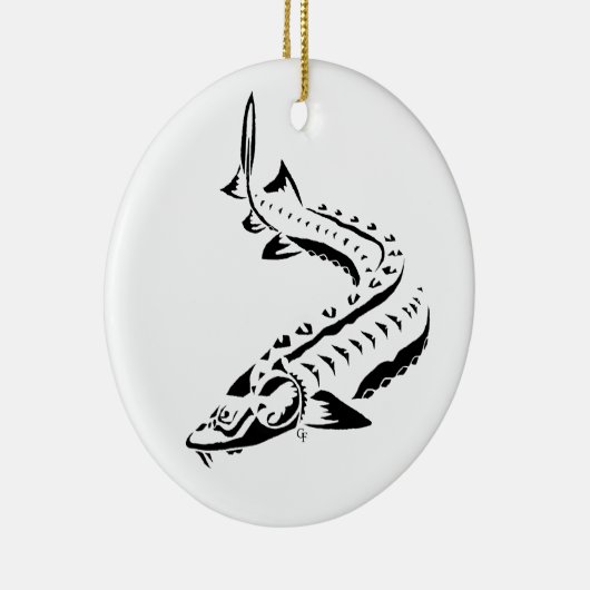 Tribal New White Ornament (Rechts)