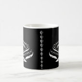 Tribal NIEUWE scutes zwarte Mok (Center)