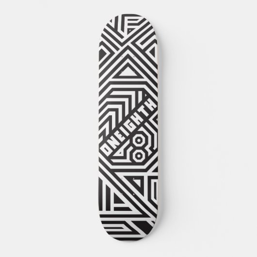 TRIBAL OCTAGON. ONEIGHTH Tokyo Original Persoonlijk Skateboard (Voorkant)