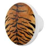 Tribal Oerwoud Animal Safari Tiger Print Keramische Knop (Rechts)