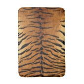 Tribal oerwoud dierenbont Tijger Print Badmat (Voorkant Verticaal)