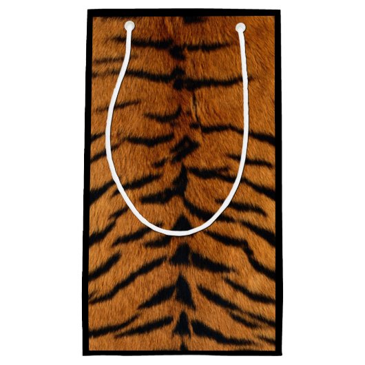 Tribal oerwoud dierenbont Tijger Print Klein Cadeauzakje (Voorkant)