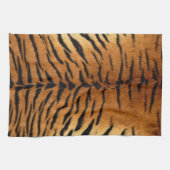 Tribal oerwoud dierenbont Tijger Print Theedoek (Horizontaal)