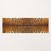 Tribal oerwoud dierenbont Tijger Print Yogamat (Achterkant (horizontaal))