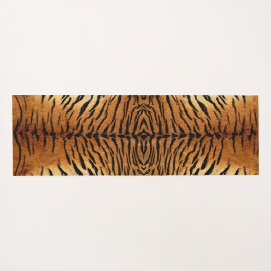 Tribal oerwoud dierenbont Tijger Print Yogamat (Achterkant (horizontaal))