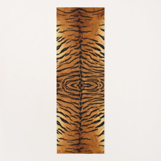 Tribal oerwoud dierenbont Tijger Print Yogamat (Voorkant)