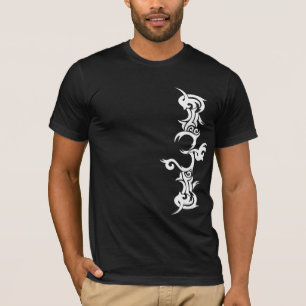 Tribal Om / Aum Design op donkere Shirten T-shirt