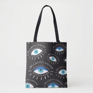Tribal oogveren Mode Tote Bag