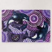 Tribal Orca Legpuzzel (Horizontaal)