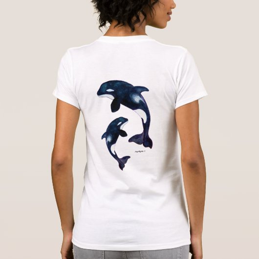 Tribal Orca T-shirt (Achterkant)