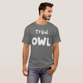 Tribal Owl Birds T-shirt (Voorkant volledig)