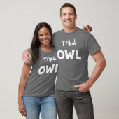 Tribal Owl Birds T-shirt (Unisex)