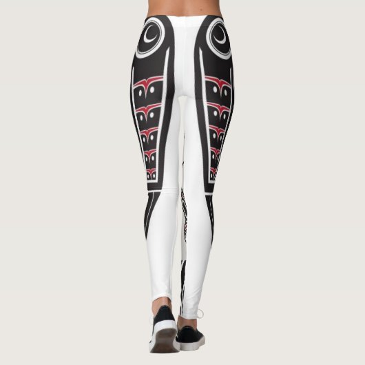 Tribal Owl Majesty Leggings (Achterkant)