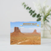 Tribal Park Monument Valley Navajo Briefkaart (Staand voorkant)