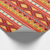 Tribal Patroon Cadeaupapier (Hoek)