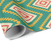 Tribal Patroon Cadeaupapier (Rol Hoek)