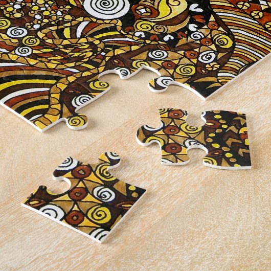 Tribal Patroon Legpuzzel (Zijkant)