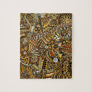 Tribal Patroon Legpuzzel
