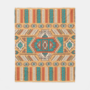 Tribal patroon, perfect voor decor. fleece deken