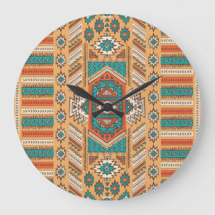 Tribal patroon, perfect voor decor. grote klok