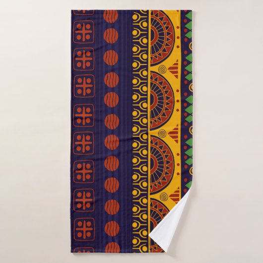 Tribal patroon, veelzijdig voor verschillende toep badhanddoek (Badhanddoek)