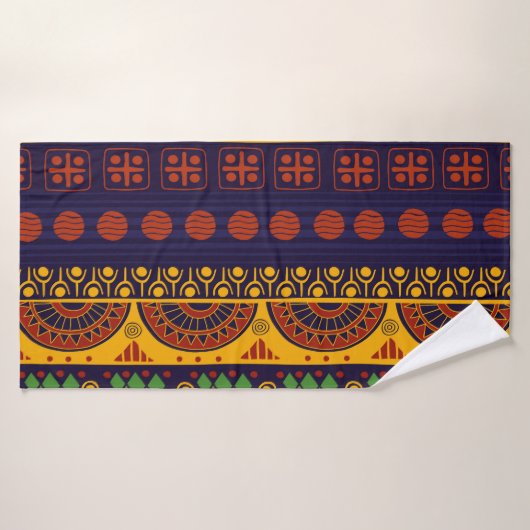 Tribal patroon, veelzijdig voor verschillende toep badhanddoek (Badhanddoek)