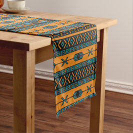 Tribal Patroon Zuidwest Design Korte Tafelloper