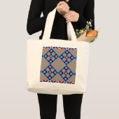 Tribal Patten Grote Tote Bag (Voorkant (product))