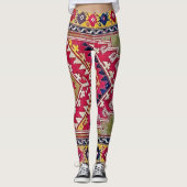 Tribal Pattern  Carpet Leggings (Voorkant)