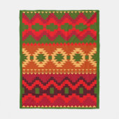 Tribal Pattern Fleece Blanket Deken (Voorkant)
