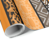 Tribal Pattern Mix Cadeaupapier (Rol Hoek)