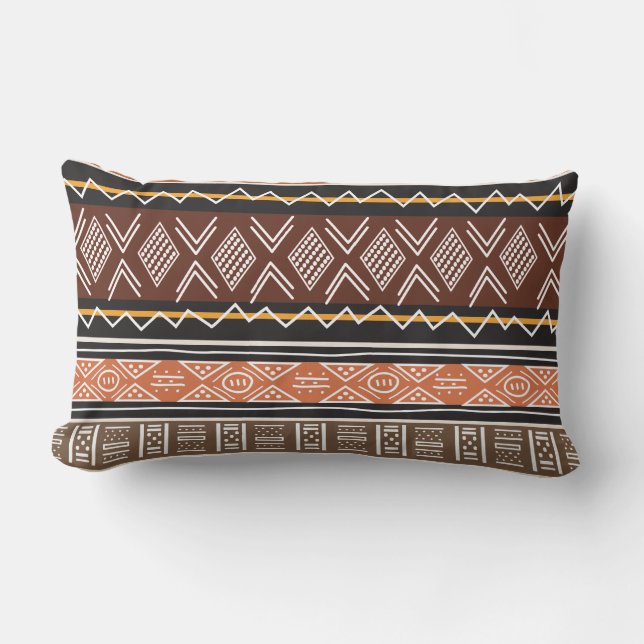 Tribal Pattern Mix Pillow Kussen (Voorkant)