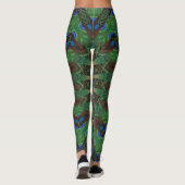 Tribal Pattern Yoga Gym Running Oefening Leggings (Achterkant)