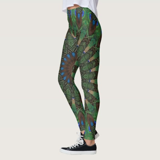Tribal Pattern Yoga Gym Running Oefening Leggings (Links)
