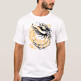 Tribal phoenix t-shirt