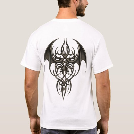 Tribal Phoenix Wings T-shirt (Achterkant)