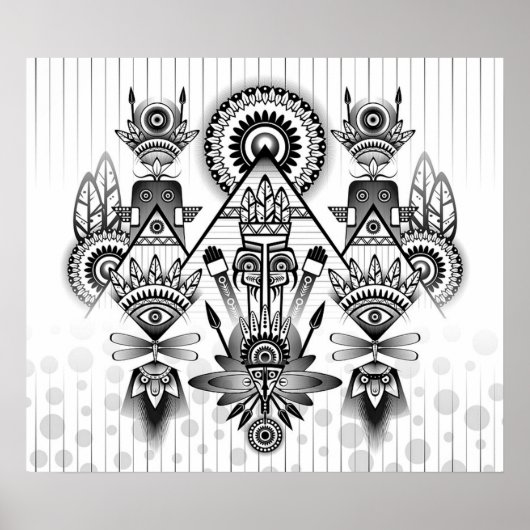 Tribal Poster (Voorkant)