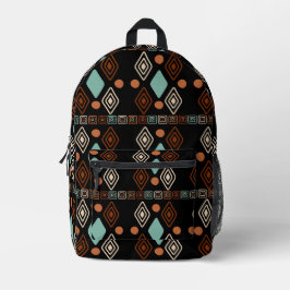 Tribal Printed Backpack Bedrukte Rugzak