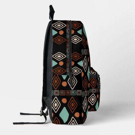 Tribal Printed Backpack Bedrukte Rugzak (Links)