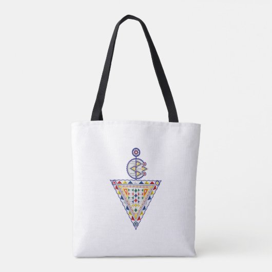 Tribal Prism Handbag Tote Bag (Achterkant)