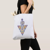 Tribal Prism Handbag Tote Bag (Dichtbij)