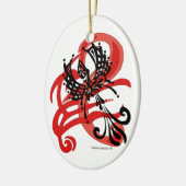 Tribal Raven Ornament (Links)