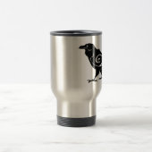 Tribal Raven Travel Mug Reisbeker (Center)