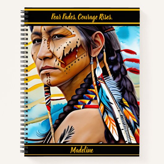 Tribal Record Book: Artistic Touch Notitieboek (Voorkant)