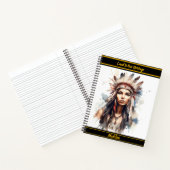 Tribal Record Notitieboek: Artistic Flair Notitieboek (Binnen)