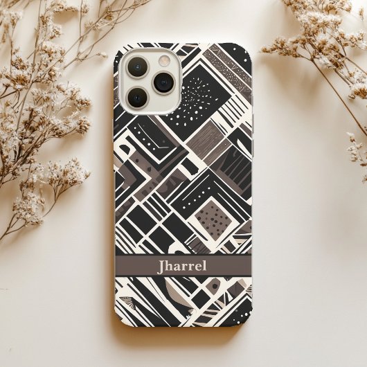 Tribal Retirement Gifts for African American Dad Case-Mate iPhone Case