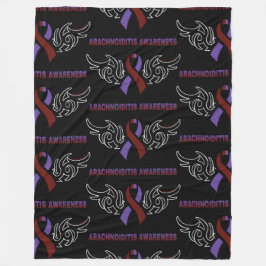 Tribal Ribbon... Arachnoiditis Fleece Deken