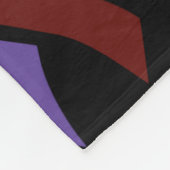 Tribal Ribbon... Arachnoiditis Fleece Deken (Hoek)